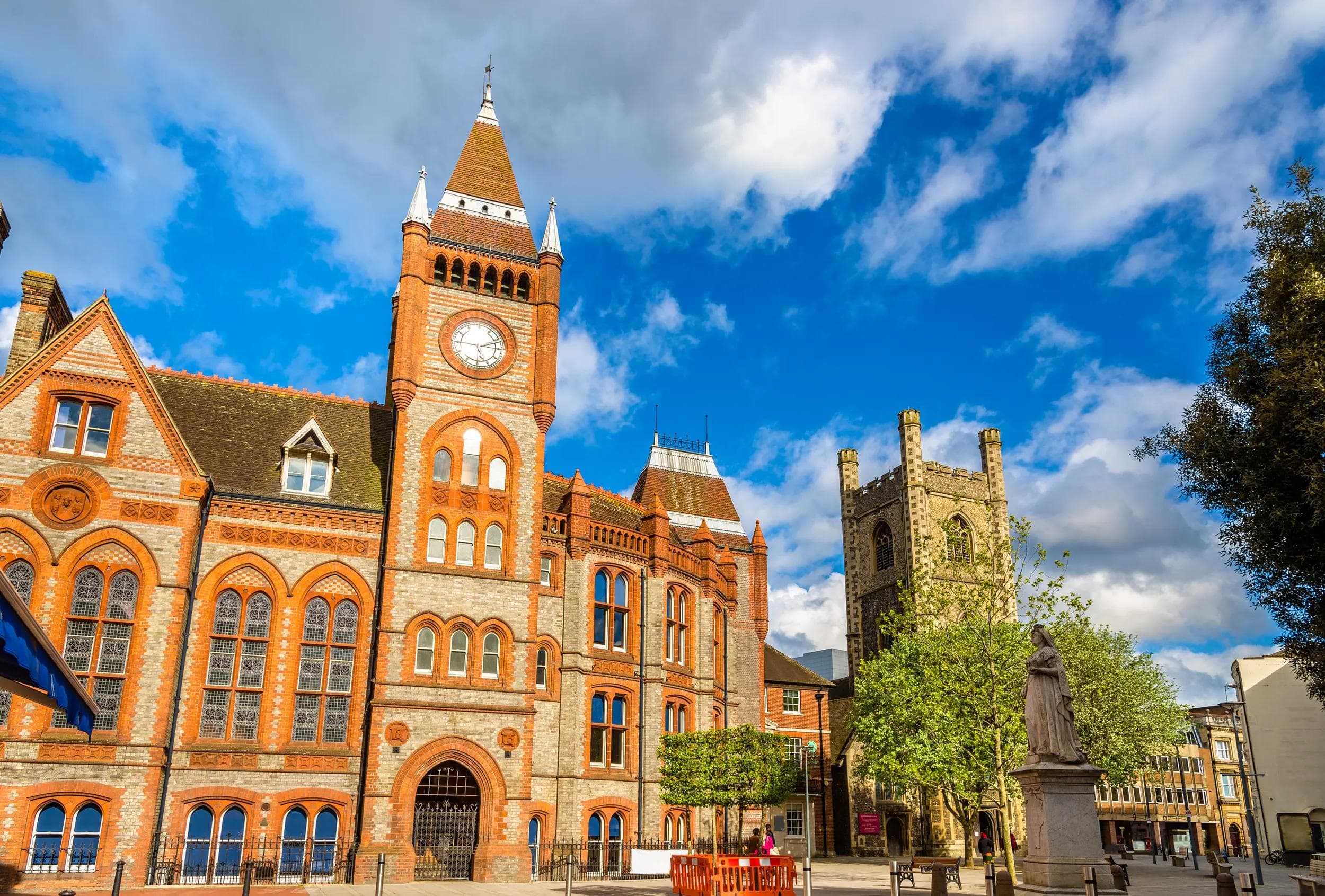 Town hall of Reading - England, United Kingdom
